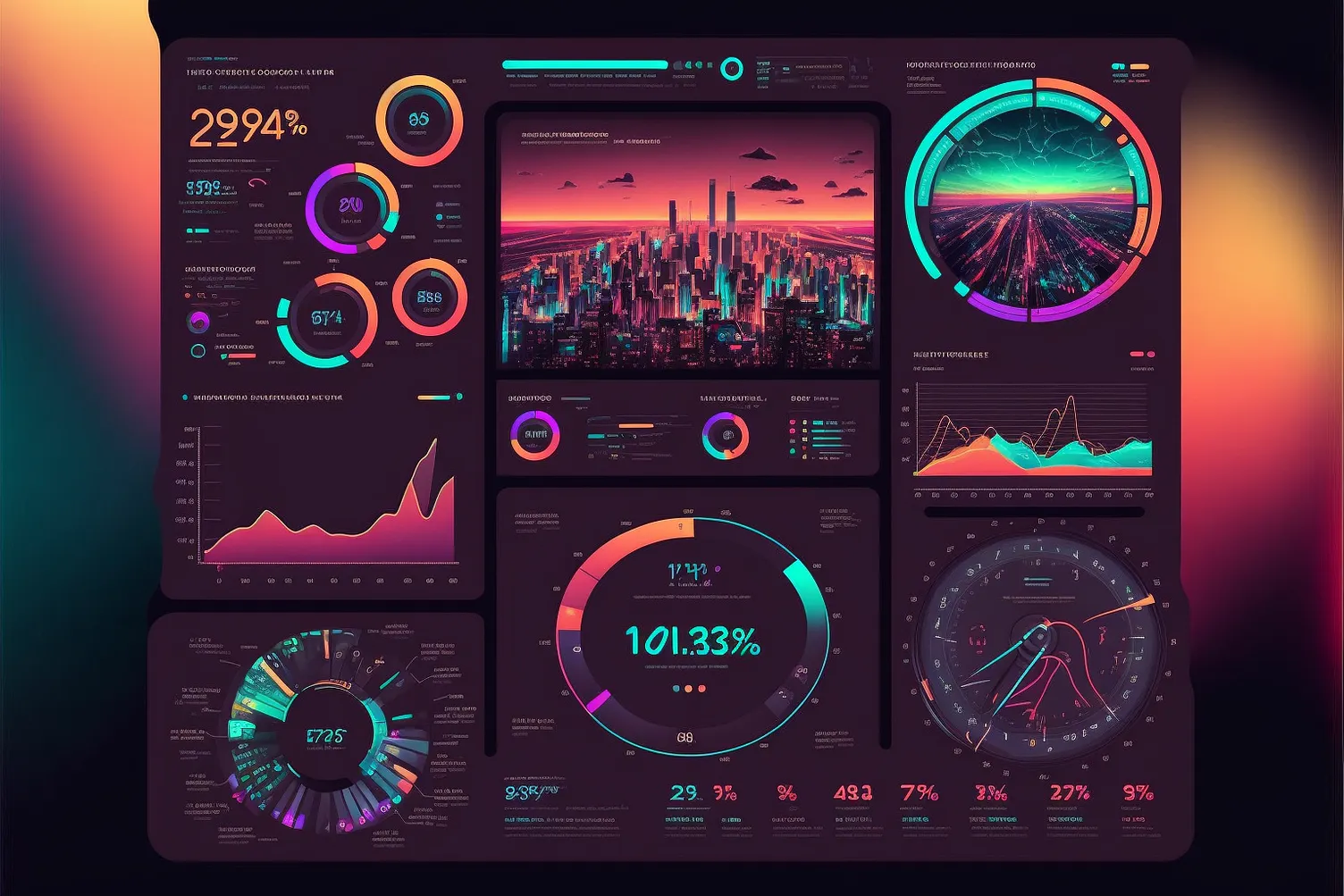 AI Based Marketing visual content created using Midjourney AI