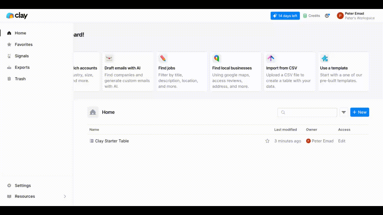 Clay AI lead research and outreach tool for workflow process automation in 2026