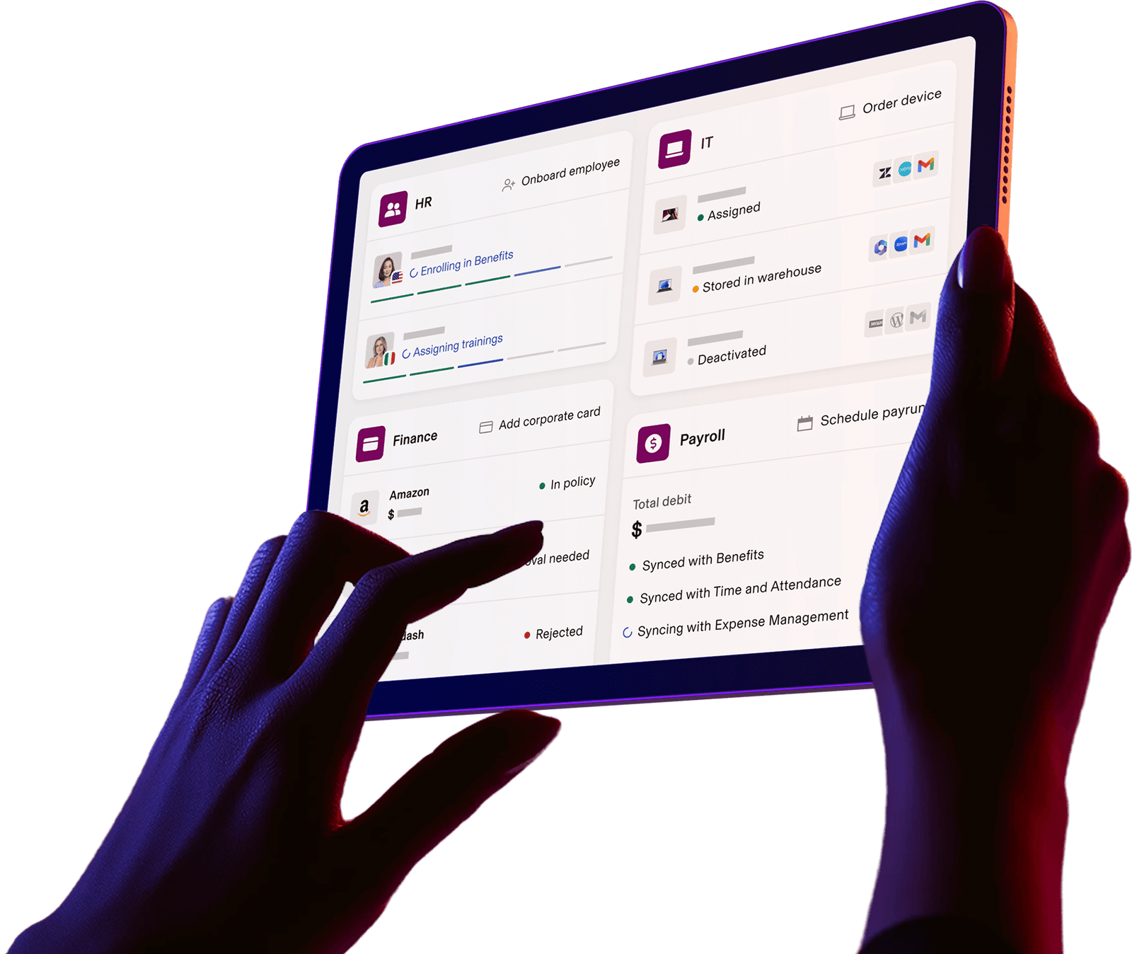 rippling hr and it automation dashboard for startups