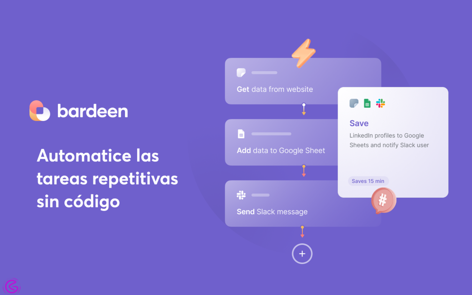 Bardeen AI browser automation tool for workflow process automation in small business 2026